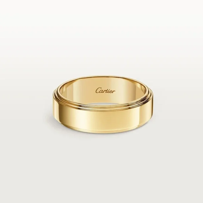 Cartier D’amour vigselring, 6 mm bredd