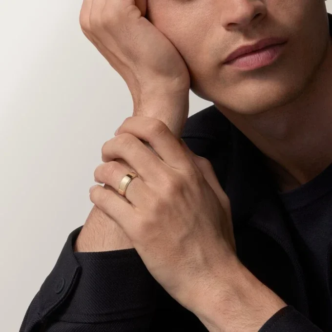 Cartier D’amour vigselring, 6 mm bredd