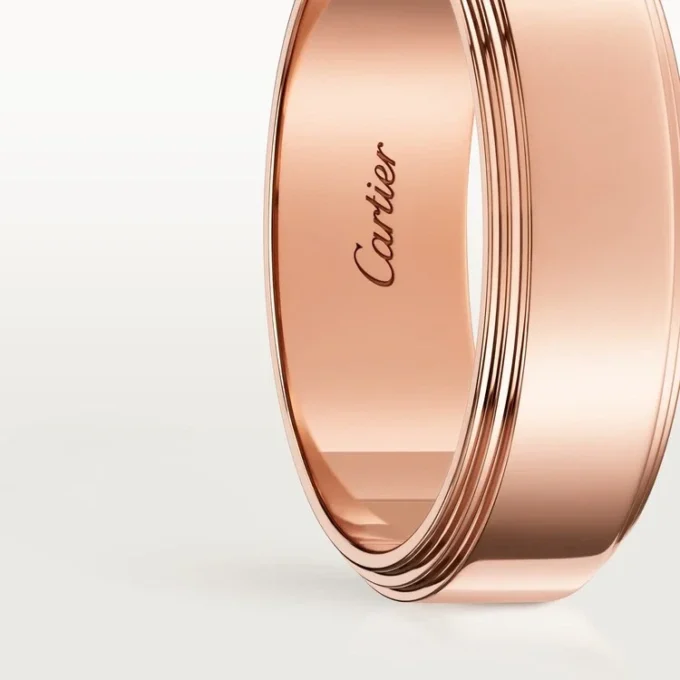 Cartier D’amour vigselring, 6 mm bredd