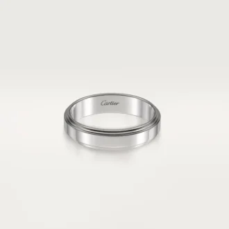 Cartier D’amour vigselring – platina – Cartier