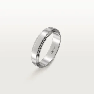 Cartier D’amour vigselring – platina – Cartier