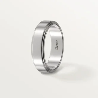 Cartier D’amour vigselring – platina – Cartier