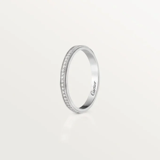 Cartier D’amour vigselring – platina, diamanter – Cartier Cartier D’amour vigselring – platina, diamanter – Cartier