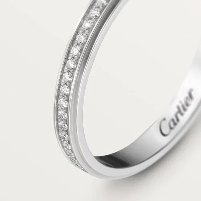 Cartier D’amour vigselring – platina, diamanter – Cartier Cartier D’amour vigselring – platina, diamanter – Cartier