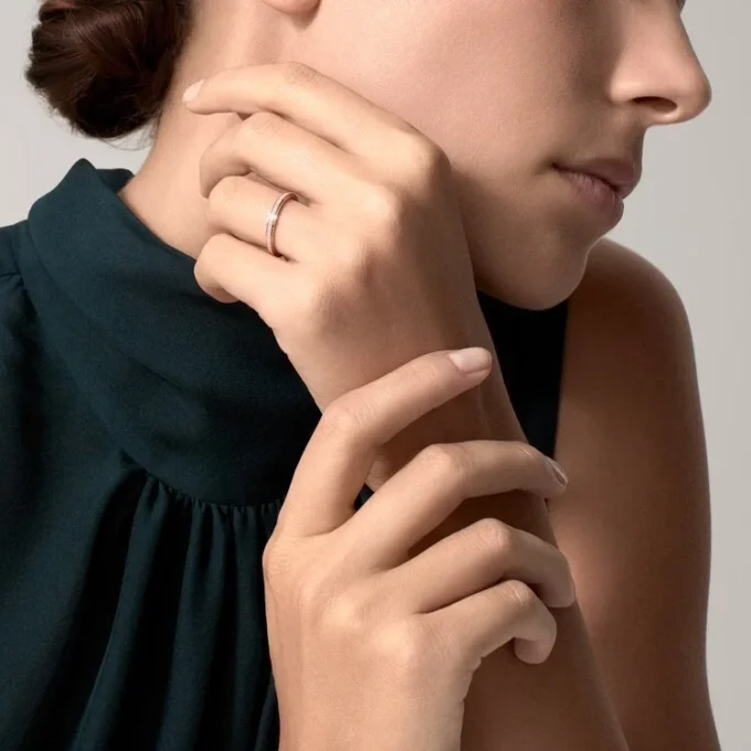 Cartier D’amour vigselring – rosa guld, diamanter – Cartier Cartier D’amour vigselring – rosa guld, diamanter – Cartier