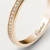 Cartier D’amour vigselring – rosa guld, diamanter – Cartier Cartier D’amour vigselring – rosa guld, diamanter – Cartier
