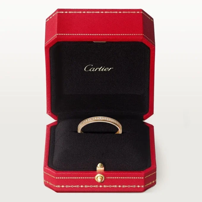 Cartier D’amour vigselring – rosa guld, diamanter – Cartier Cartier D’amour vigselring – rosa guld, diamanter – Cartier