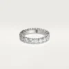Cartier Destinee vigselring, 4,1 mm bredd, pavé