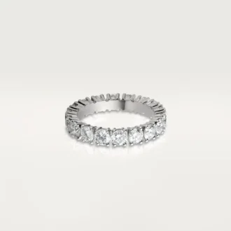 Cartier Destinee vigselring, 4,1 mm bredd, pavé