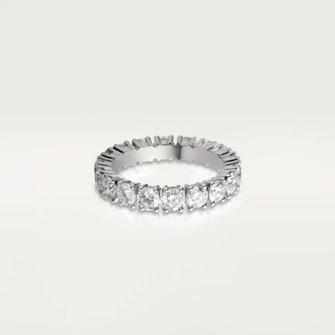Cartier Destinee vigselring, 4,1 mm bredd, pavé