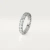 Cartier Destinee vigselring, 4,1 mm bredd, pavé