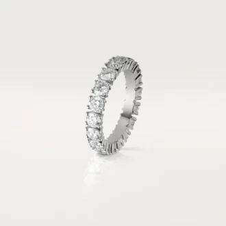 Cartier Destinee vigselring, 4,1 mm bredd, pavé