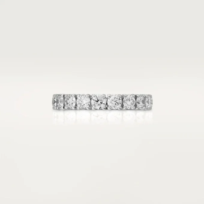Cartier Destinee vigselring, 4,1 mm bredd, pavé