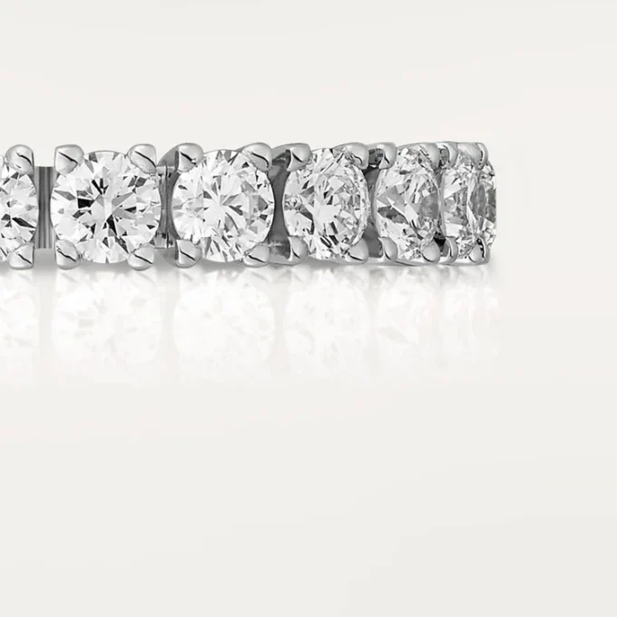 Cartier Destinee vigselring – platina, diamanter – Cartier Cartier Destinee vigselring – platina, diamanter – Cartier