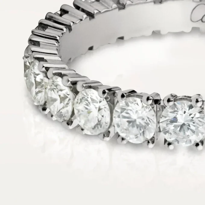Cartier Destinee vigselring – platina, diamanter – Cartier Cartier Destinee vigselring – platina, diamanter – Cartier