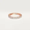 Cartier Destinee vigselring – rosa guld, diamanter – Cartier