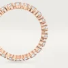 Cartier Destinee vigselring – rosa guld, diamanter – Cartier