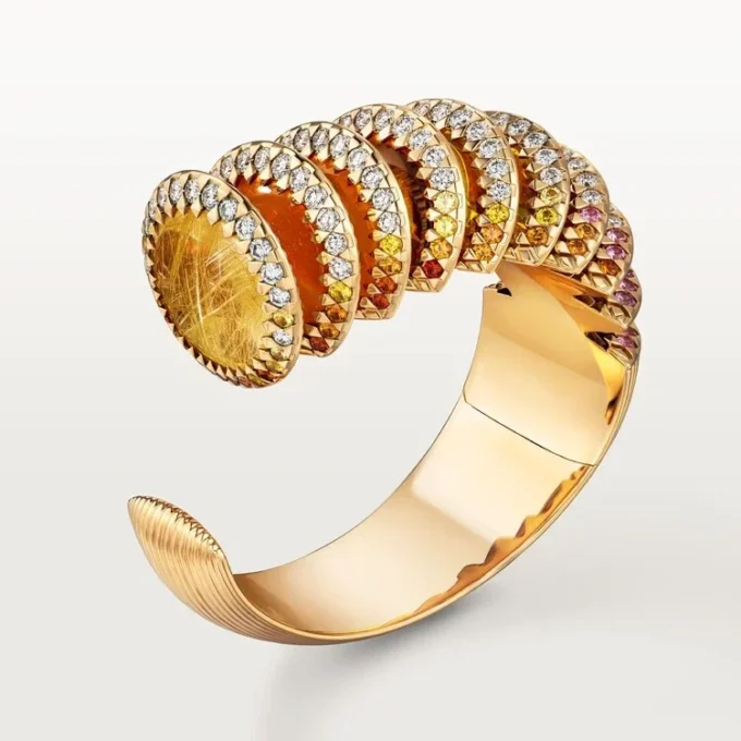 Cartier Libre Polymorph-armband, kalcedon Cartier Libre Polymorph-armband, kalcedon