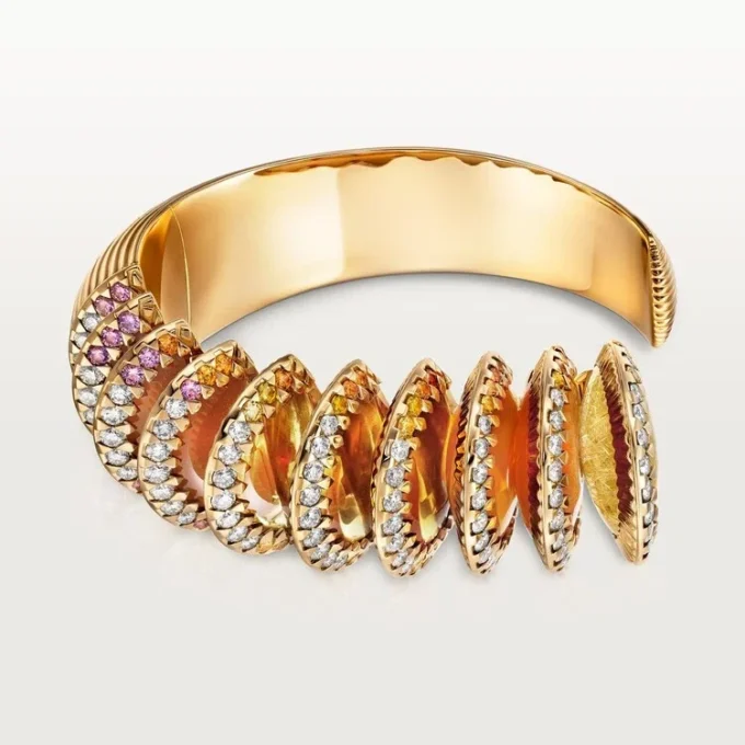 Cartier Libre Polymorph-armband, kalcedon Cartier Libre Polymorph-armband, kalcedon
