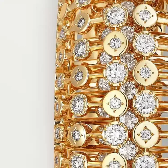 Cartier Libre Polymorph-armband, omformbart, diamanter Cartier Libre Polymorph-armband, omformbart, diamanter