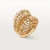 Cartier Libre Polymorph-ring, omformbar, diamanter