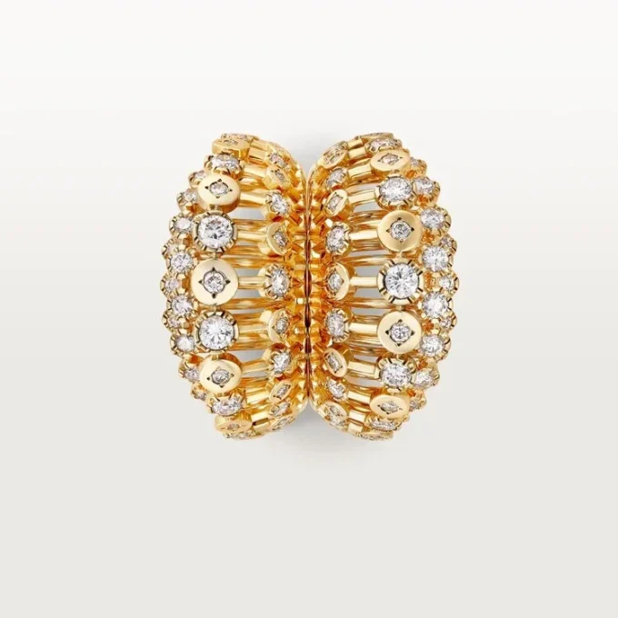 Cartier Libre Polymorph-ring, omformbar, diamanter