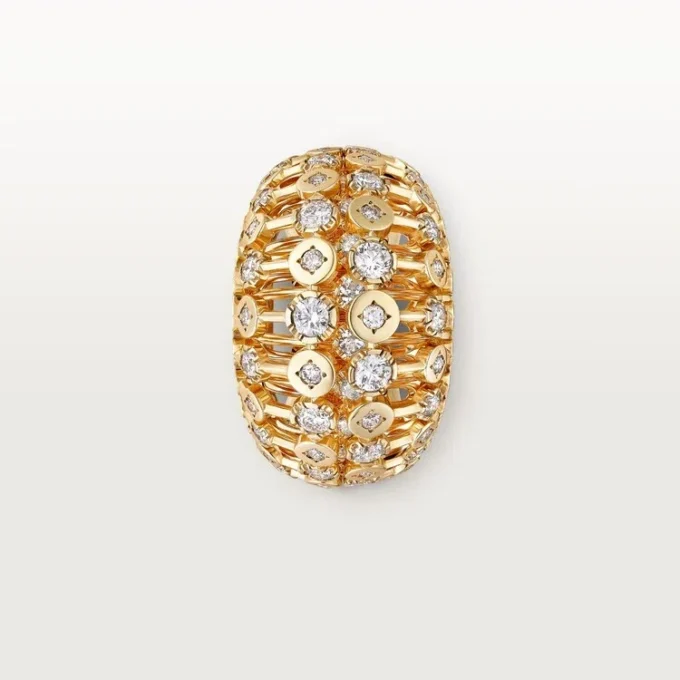 Cartier Libre Polymorph-ring, omformbar, diamanter