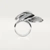 Cartier Libre Polymorph-ring, onyx, omformbar