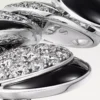 Cartier Libre Polymorph-ring, onyx, omformbar