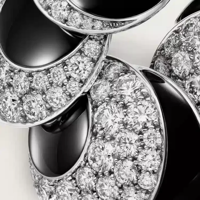 Cartier Libre Polymorph-ring, onyx, omformbar