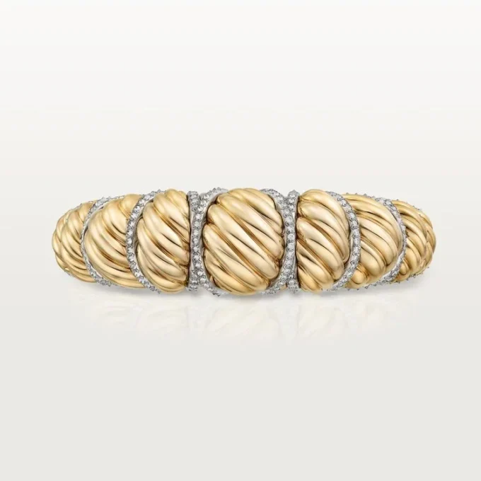 Cartier Libre Tressage-armband, diamanter Cartier Libre Tressage-armband, diamanter