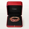 Cartier Libre Tressage-armband, korall Cartier Libre Tressage-armband, korall