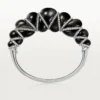 Cartier Libre Tressage-armband, obsidian, diamanter Cartier Libre Tressage-armband, obsidian, diamanter