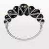 Cartier Libre Tressage-armband, obsidian, diamanter Cartier Libre Tressage-armband, obsidian, diamanter
