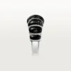 Cartier Libre Tressage-ring, metakvartsit, diamanter
