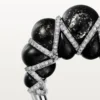 Cartier Libre Tressage-ring, metakvartsit, diamanter