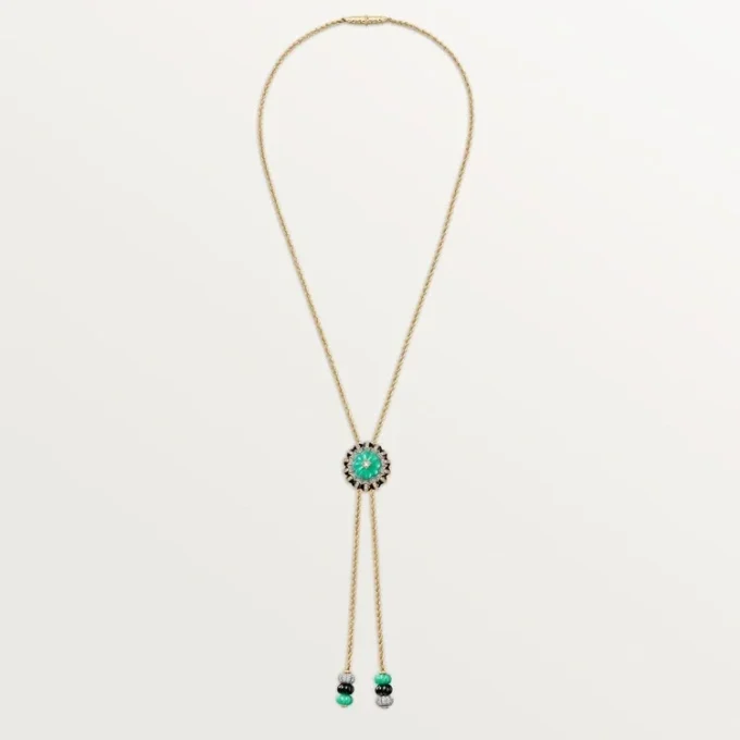 Cartier Libre Tuttitutti-halsband, krysopras Cartier Libre Tuttitutti-halsband, krysopras
