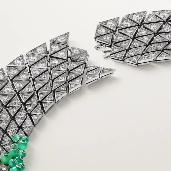Cartier Libre Tuttitutti-halsband, krysopras Cartier Libre Tuttitutti-halsband, krysopras