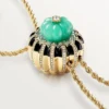 Cartier Libre Tuttitutti-halsband, krysopras Cartier Libre Tuttitutti-halsband, krysopras