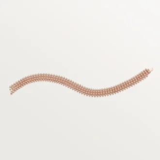 Clash De Cartier-armband, flexibelt, dubbelradigt, pavé Clash De Cartier-armband, flexibelt, dubbelradigt, pavé