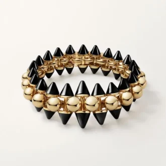 Clash De Cartier-armband, flexibelt, extra stort modell, onyx Clash De Cartier-armband, flexibelt, extra stort modell, onyx