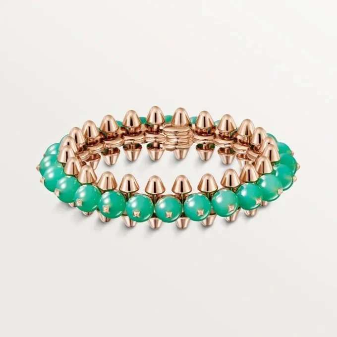 Clash De Cartier-armband, krysopras, extra stor modell Clash De Cartier-armband, krysopras, extra stor modell
