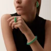 Clash De Cartier enkelörhänge, krysopras, extra stor modell Clash De Cartier enkelörhänge, krysopras, extra stor modell