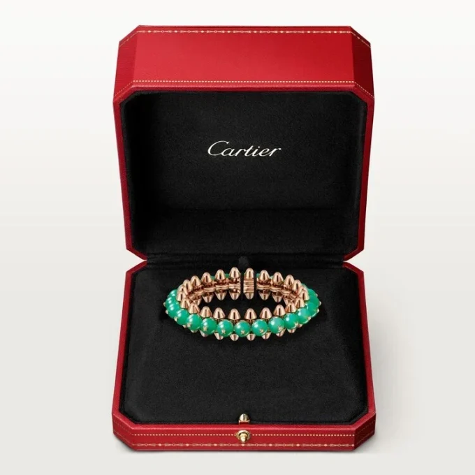 Clash De Cartier-armband, krysopras, extra stor modell Clash De Cartier-armband, krysopras, extra stor modell