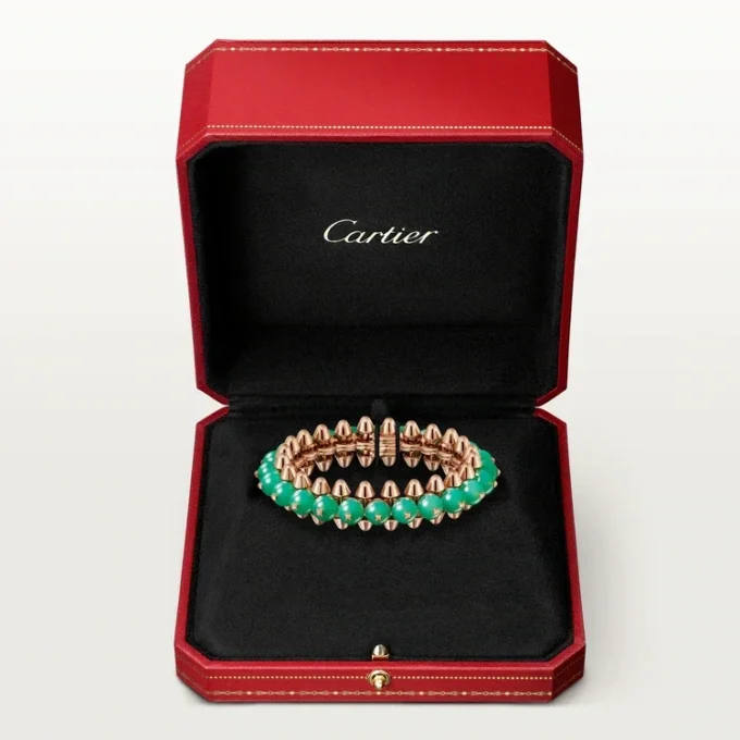 Clash De Cartier-armband, krysopras, extra stor modell Clash De Cartier-armband, krysopras, extra stor modell