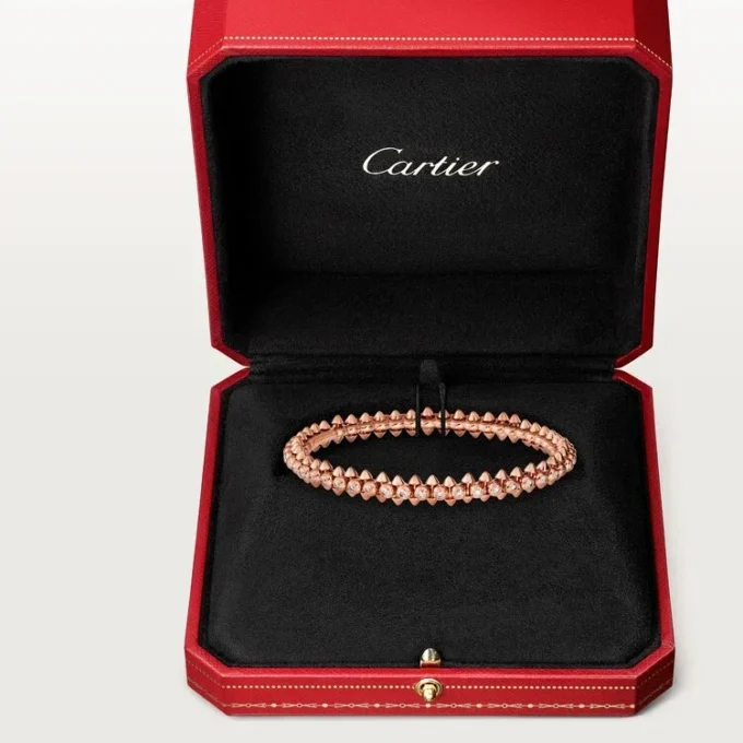 Clash De Cartier-armband, medelstor modell, diamanter Clash De Cartier-armband, medelstor modell, diamanter