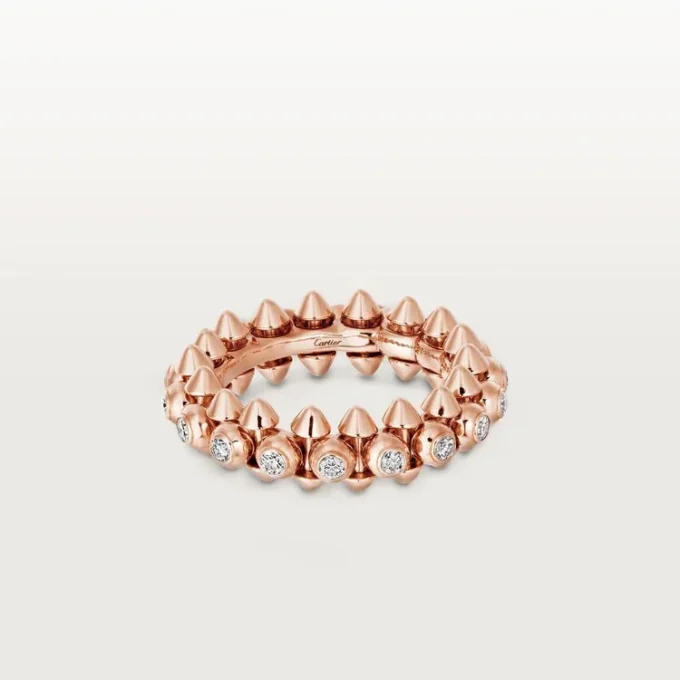 Clash De Cartier – Diamantring i roséguld | Cartier Us