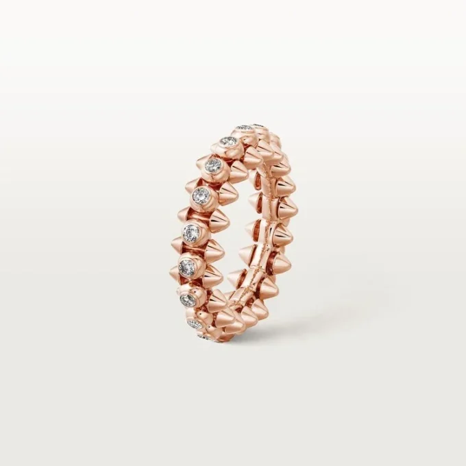 Clash De Cartier – Diamantring i roséguld | Cartier Us