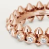 Clash De Cartier – Diamantring i roséguld | Cartier Us