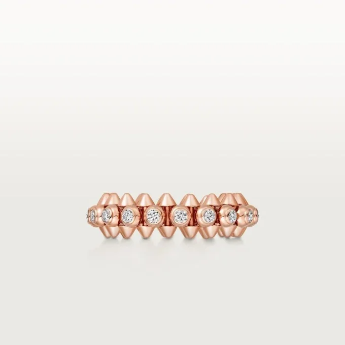 Clash De Cartier – Diamantring i roséguld | Cartier Us